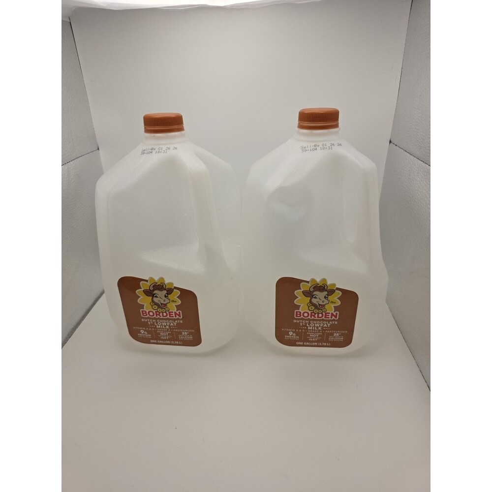 Clean Empty 1 Gallon Milk Jugs with lids for Crafting, Arts, or Gardening 2pk